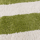 The Rugs Joli Geometric Green & White Rug