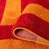 The Rugs Joli Geometric Red & Orange Rug