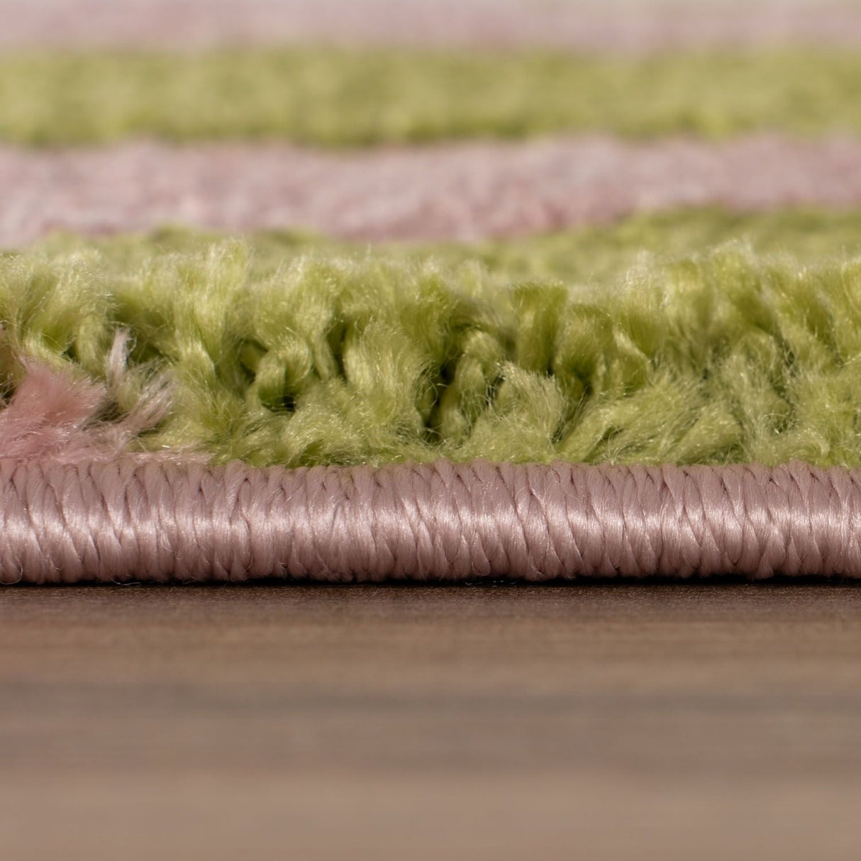 The Rugs Joli Geometric Green & Pink Rug