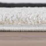 The Rugs Joli Wave Black & White Rug