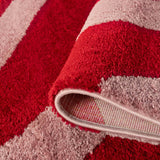 The Rugs Joli Wave Red Pink Rug