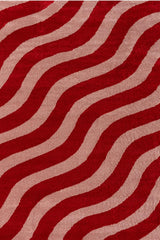 The Rugs Joli Wave Red Pink Rug