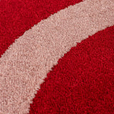 The Rugs Joli Wave Red Pink Rug
