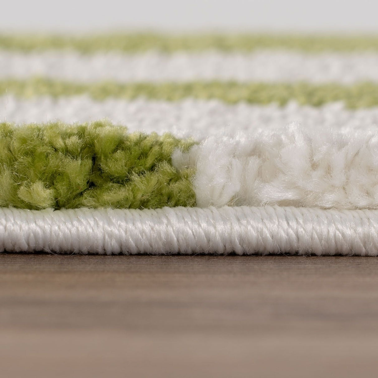 The Rugs Joli Wave Green & White Rug