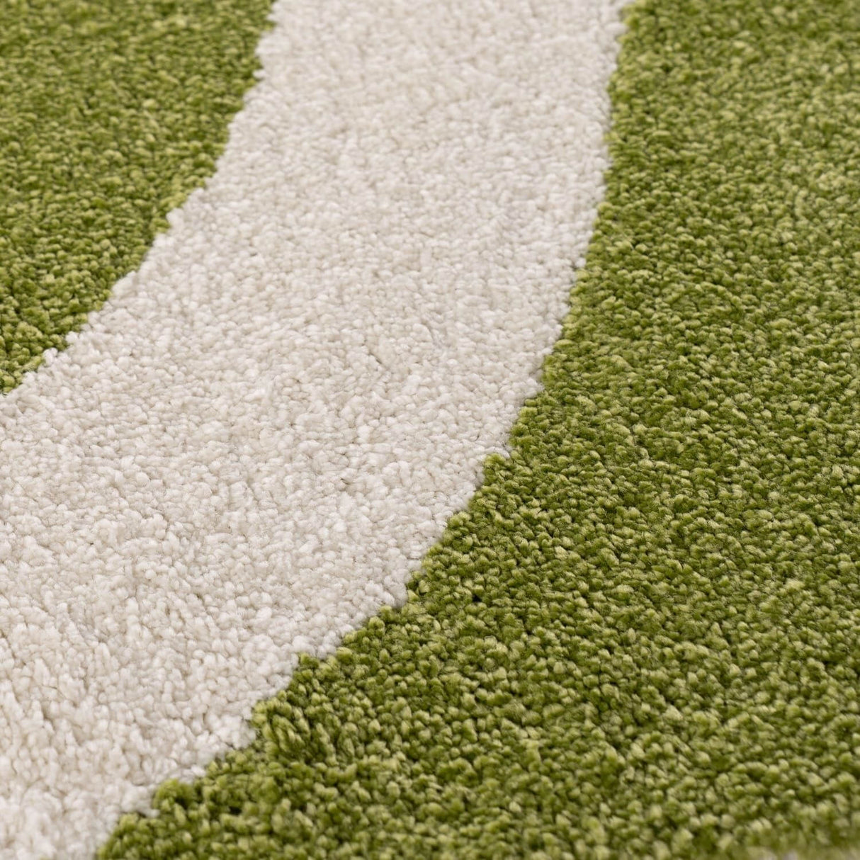 The Rugs Joli Wave Green & White Rug