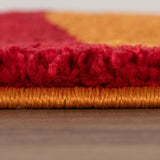 The Rugs Joli Wave Red Orange Rug