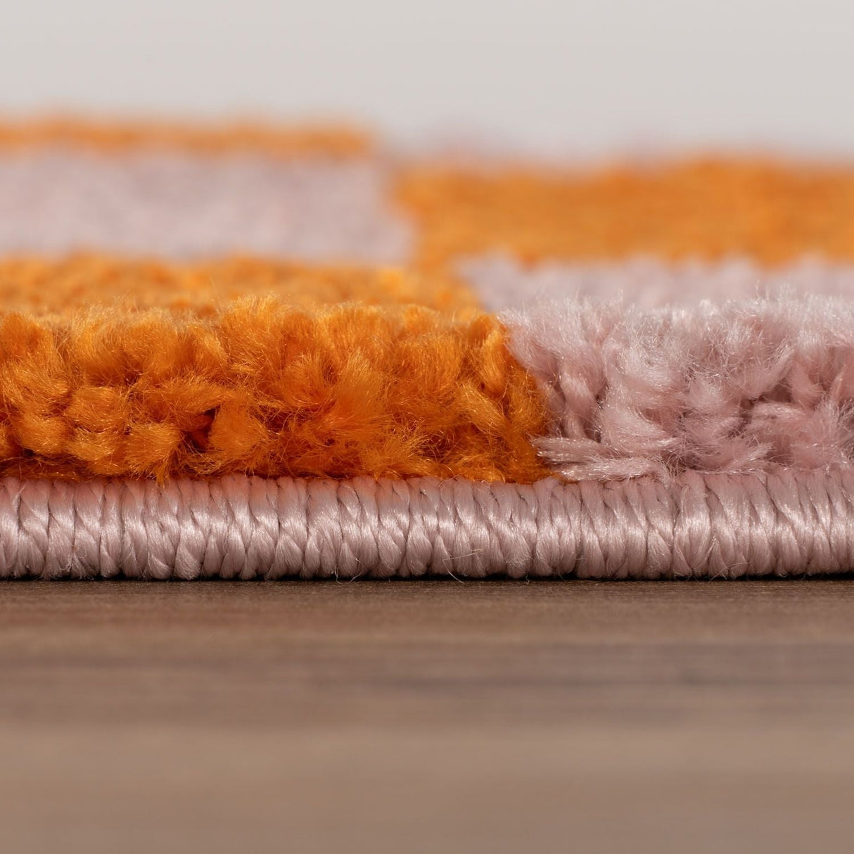 The Rugs Joli Wave Orange Pink Rug