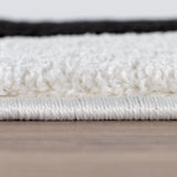 The Rugs Joli Striped Black & White Rug