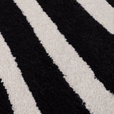 The Rugs Joli Striped Black & White Rug