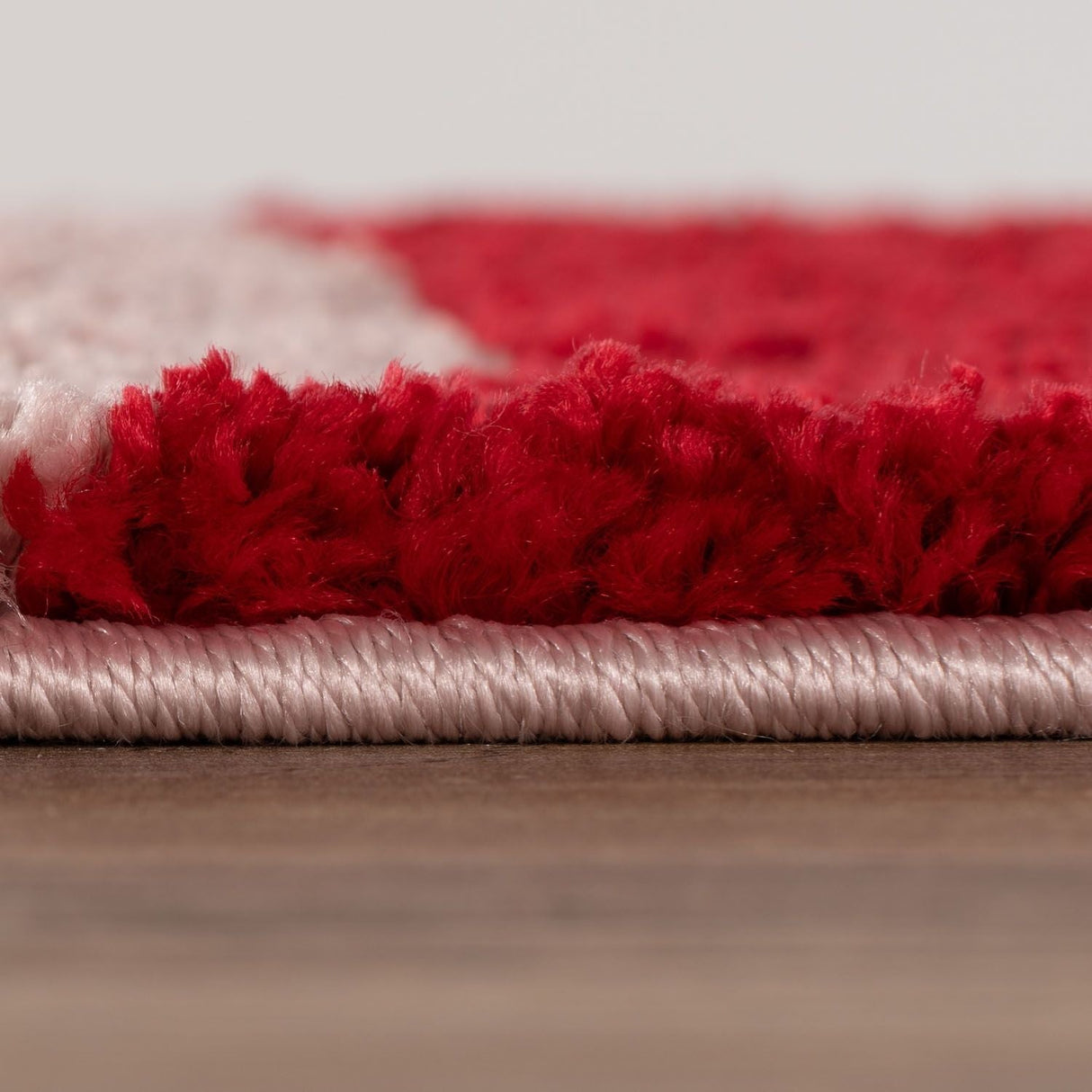The Rugs Joli Striped Red Pink Rug