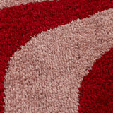 The Rugs Joli Striped Red Pink Rug