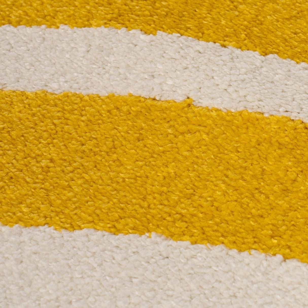 The Rugs Joli Striped Yellow White Rug