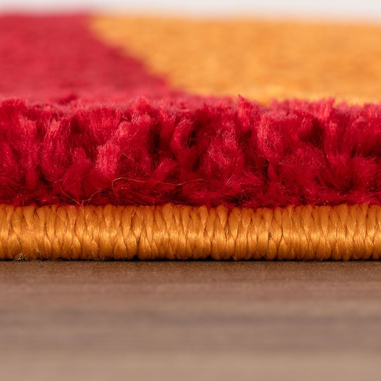 The Rugs Joli Striped Red Orange Rug