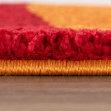 The Rugs Joli Striped Red Orange Rug