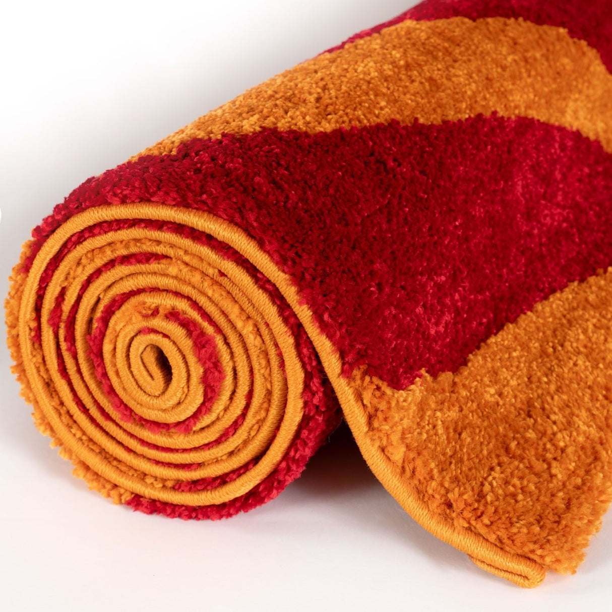 The Rugs Joli Striped Red Orange Rug