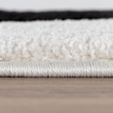 The Rugs Joli Doodle Black White Rug