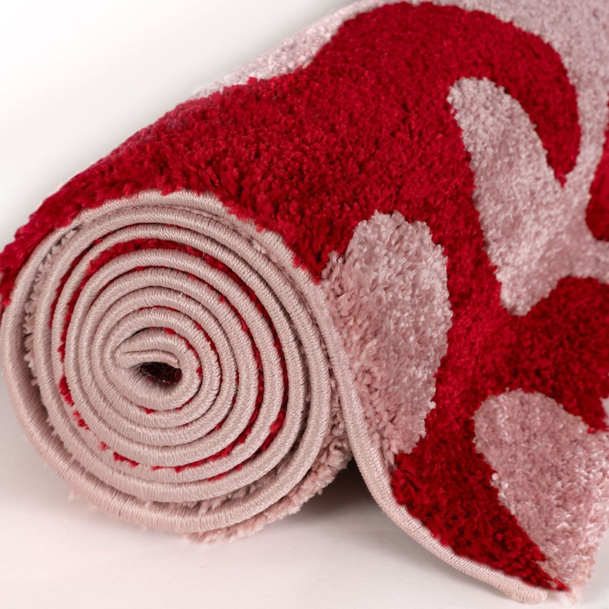 The Rugs Joli Doodle Red Pink Rug