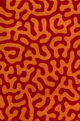 The Rugs Joli Doodle Red Orange Rug