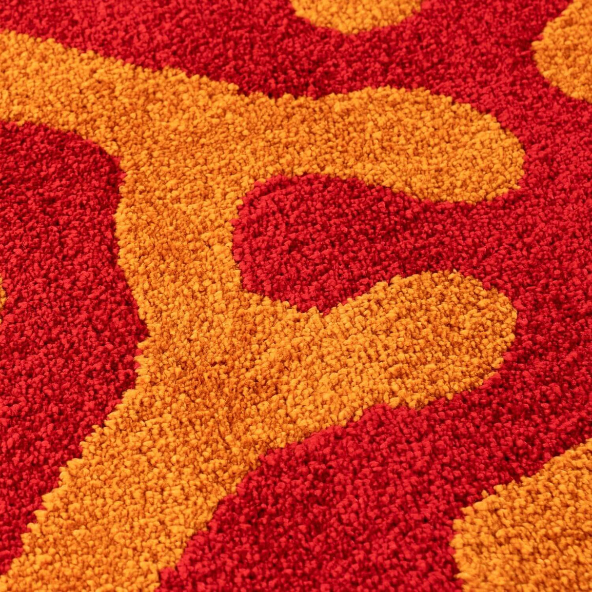 The Rugs Joli Doodle Red Orange Rug