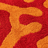 The Rugs Joli Doodle Red Orange Rug