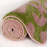 The Rugs Joli Doodle Green Pink Rug