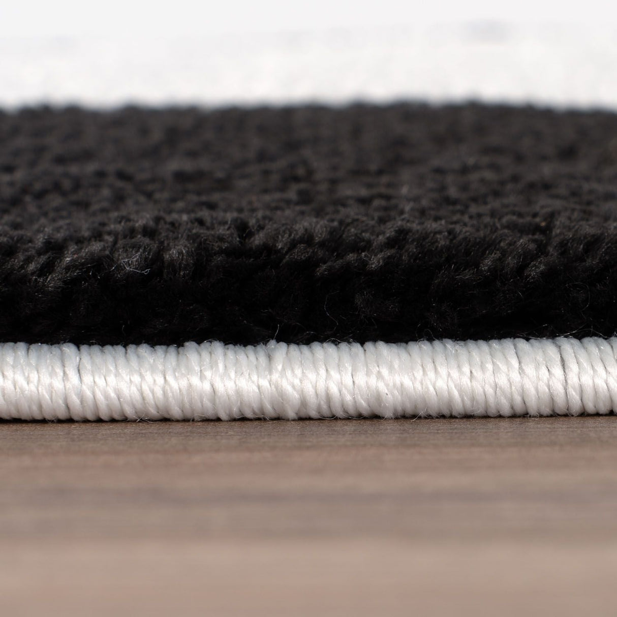 The Rugs Joli Checkered Black White Rug