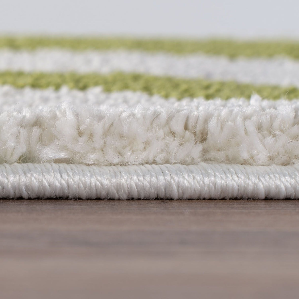 The Rugs Joli Checkered Green White Rug