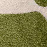 The Rugs Joli Checkered Green White Rug