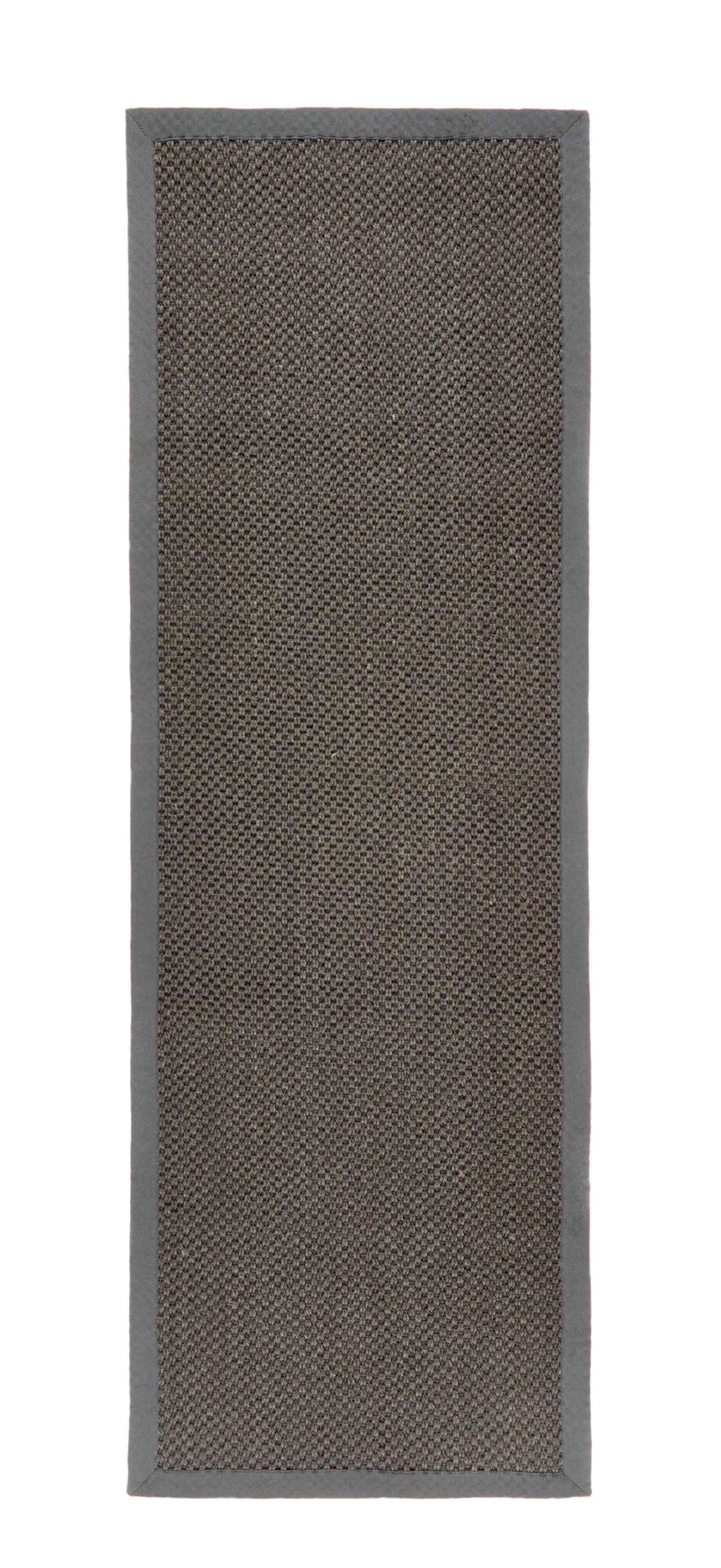 The Rugs Bordered Dark Grey Non-Slip Sisal Rug