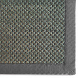 The Rugs Bordered Dark Grey Non-Slip Sisal Rug