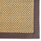 Bordered Natural Non‑Slip Sisal Rug by The Rugs