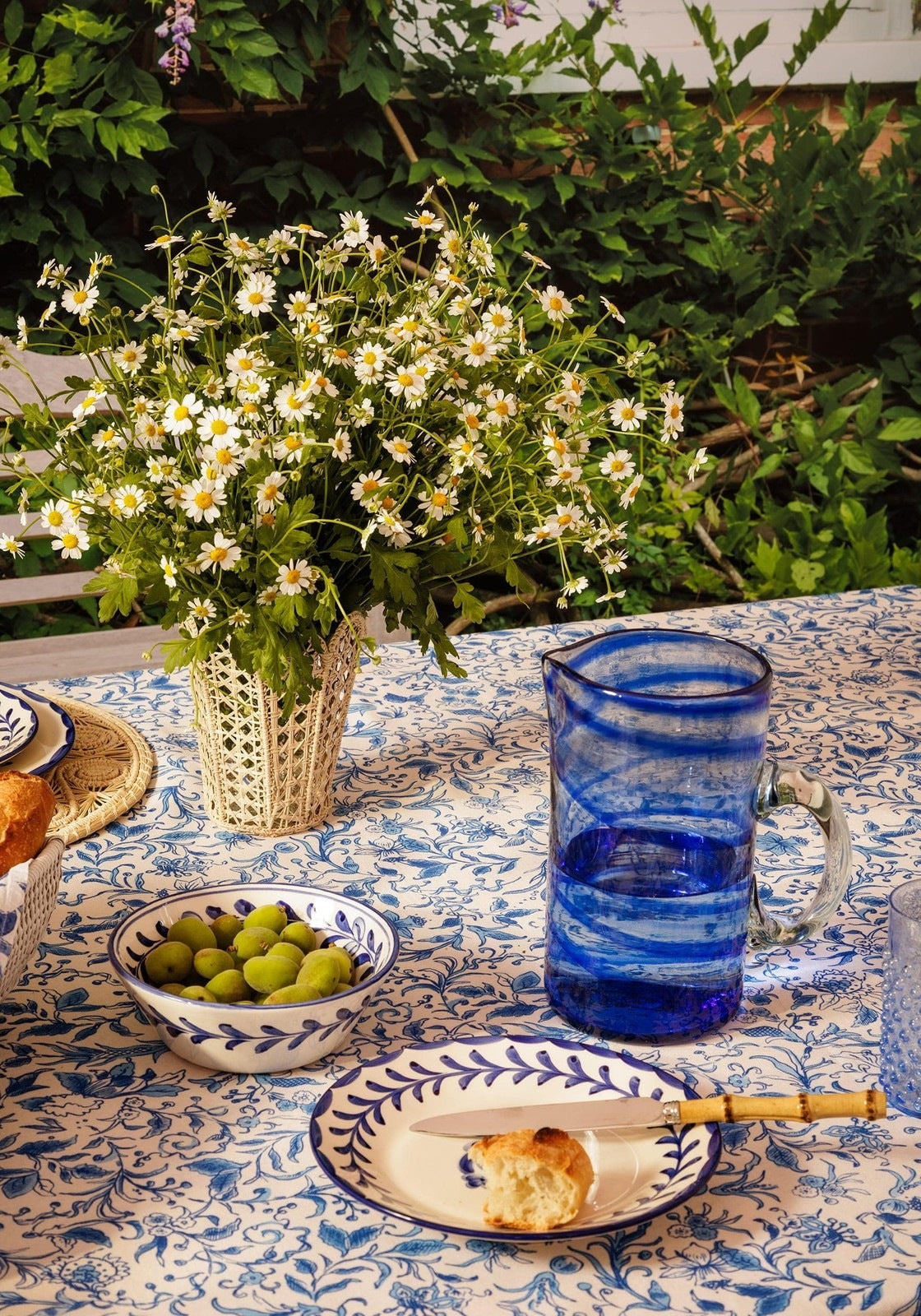 Casa by Josephine Jenno Daphne Jug - Blue