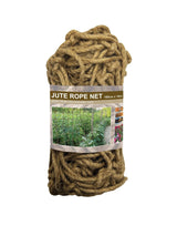 AllotMate Essentials Jute Rope Net 180cm x 180cm for Climbing Plants