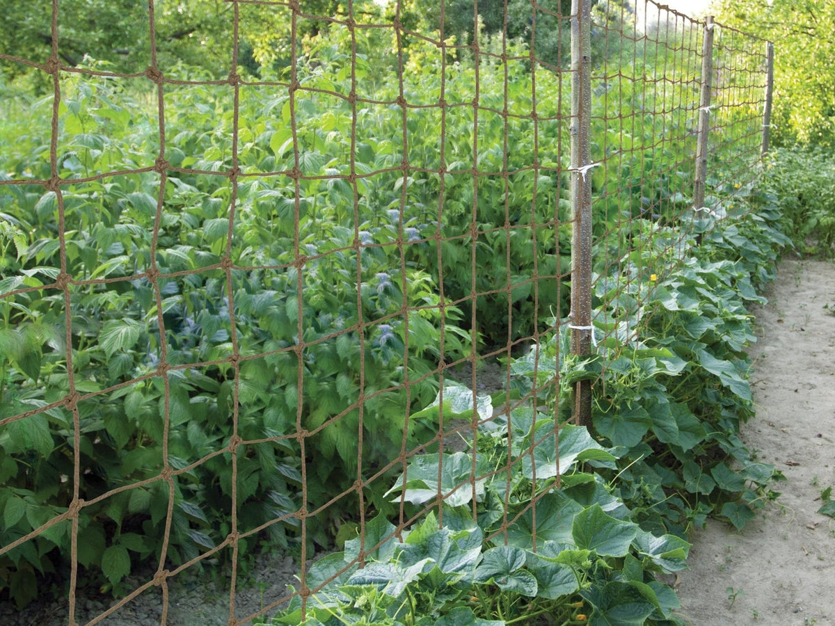 AllotMate Essentials Jute Rope Net 60 x 180cm for Climbing Plants