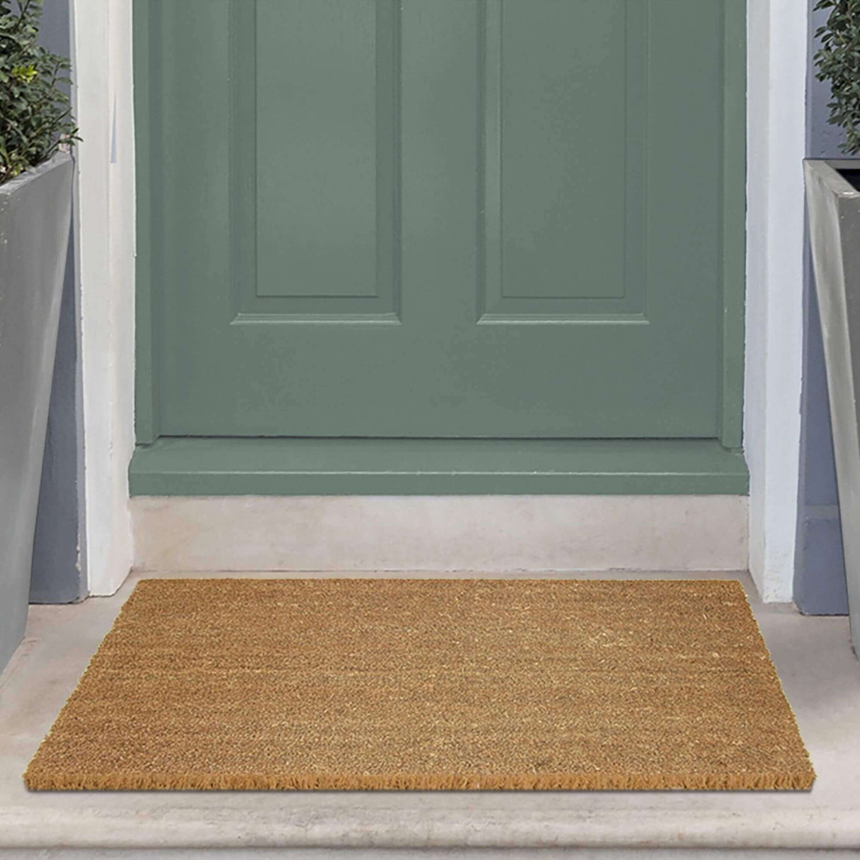 Coir Solid Design Mat by The Rugs
