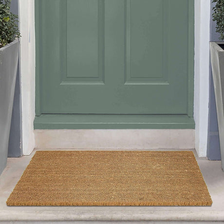 Coir Solid Design Mat by The Rugs