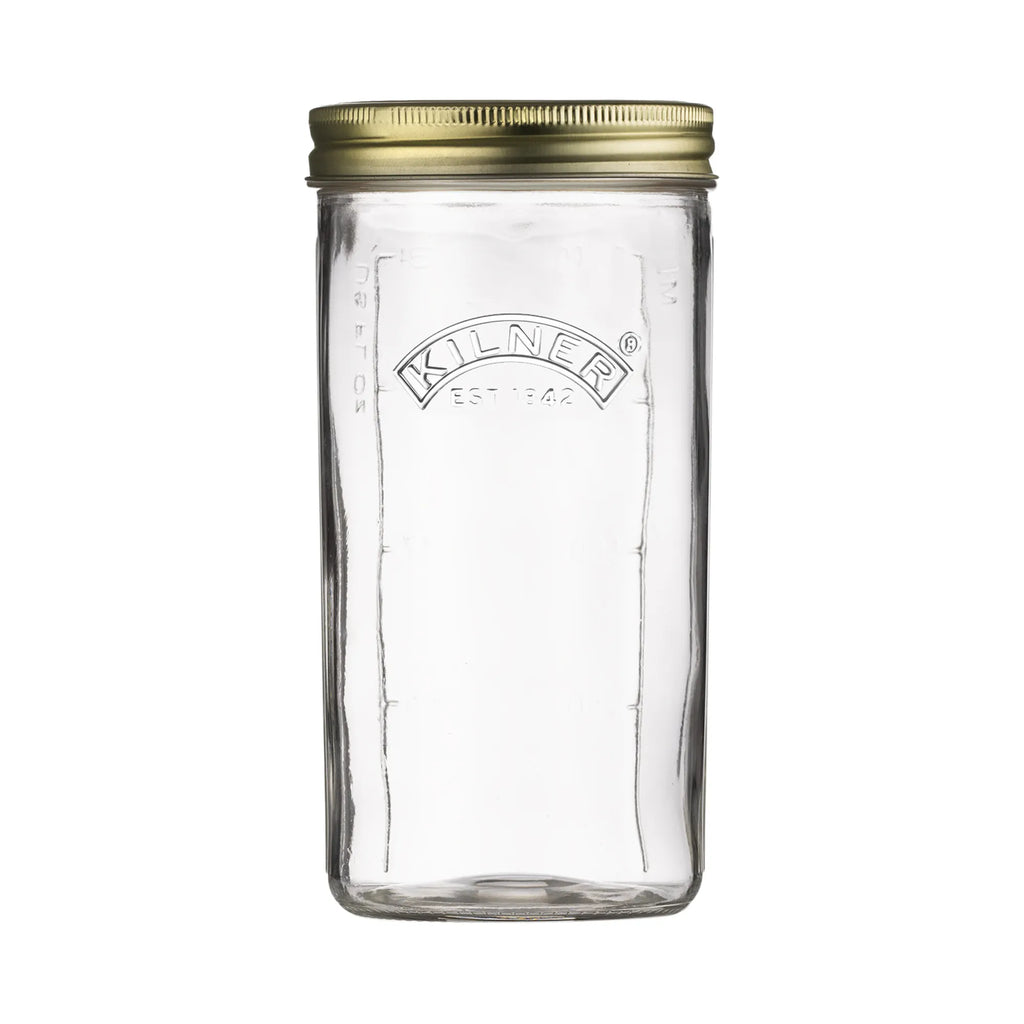 Kilner Wide Mouth Preserve Jar, 1 Litre