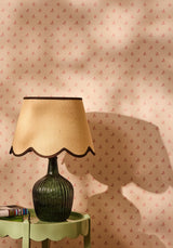 Casa by Josephine Jenno Chocolate Brown Jute Scallop Lampshade