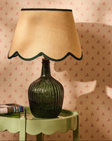 Casa by Josephine Jenno Green Petal Jute Scallop Lampshade