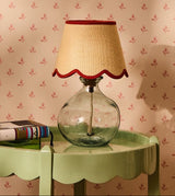 Casa by Josephine Jenno Sweet Red Trim Lampshade