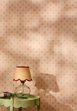 Casa by Josephine Jenno Sweet Red Trim Lampshade