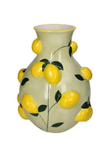 Casa by Josephine Jenno Lemon on Stoneware Vase
