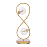 Pagazzi Lena 2 Light Satin Brass Table Lamp