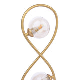 Pagazzi Lena 2 Light Satin Brass Table Lamp