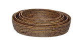 Casa by Josephine Jenno Lil Oval Rattan Bowl