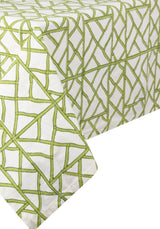 Casa by Josephine Jenno Lily's Green Bamboo Grove Tablecloth