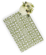 Casa by Josephine Jenno Lily's Green Bamboo Grove Tablecloth