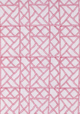 Lily's Pink Bamboo Lattice Tablecloth | Casa by Josephine Jenno