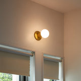 Tala Lochan Wall Light Brass + Sphere III