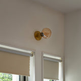 Tala Lochan Wall Light in Brass with Voronoi I